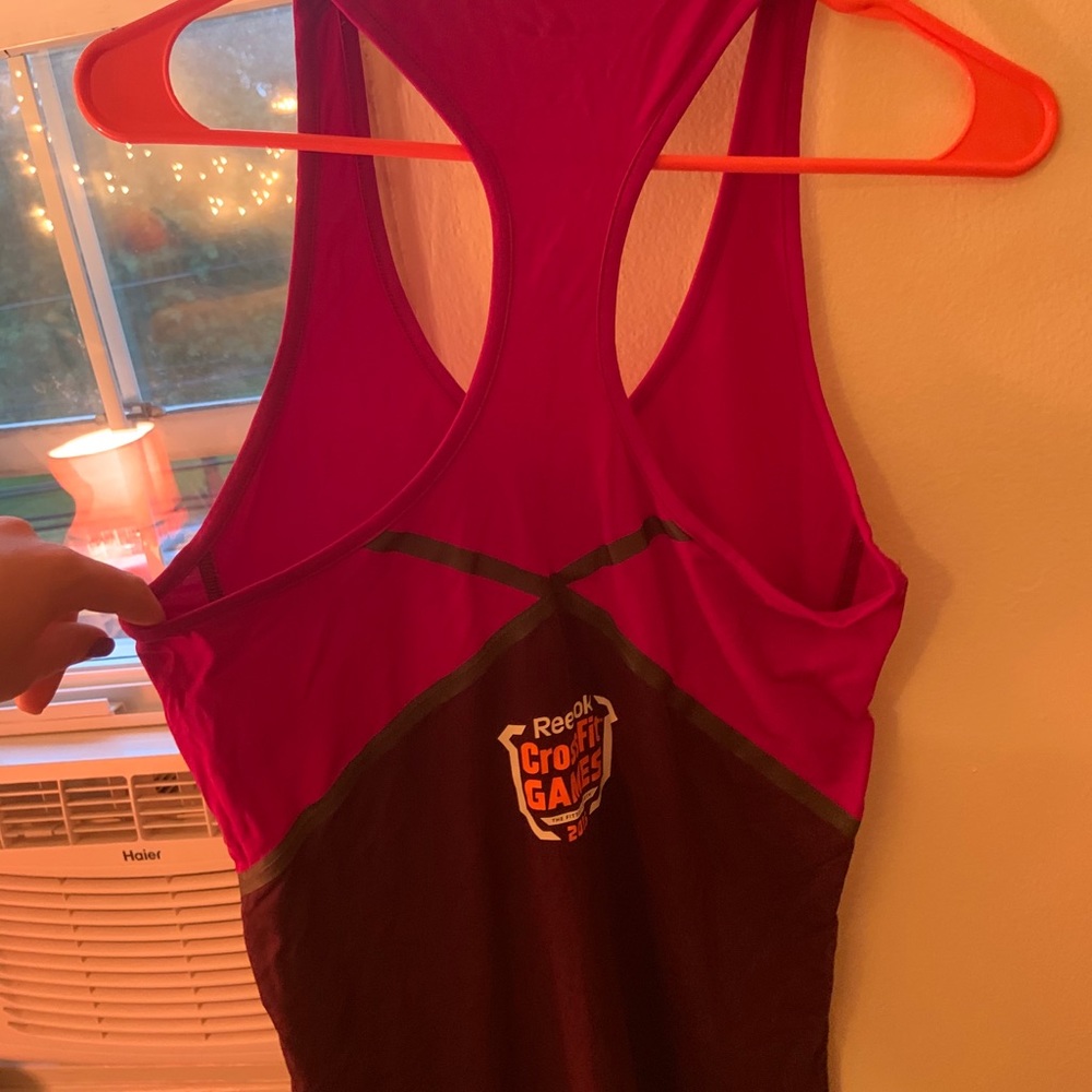 2016 CrossFit games two tone purple tank